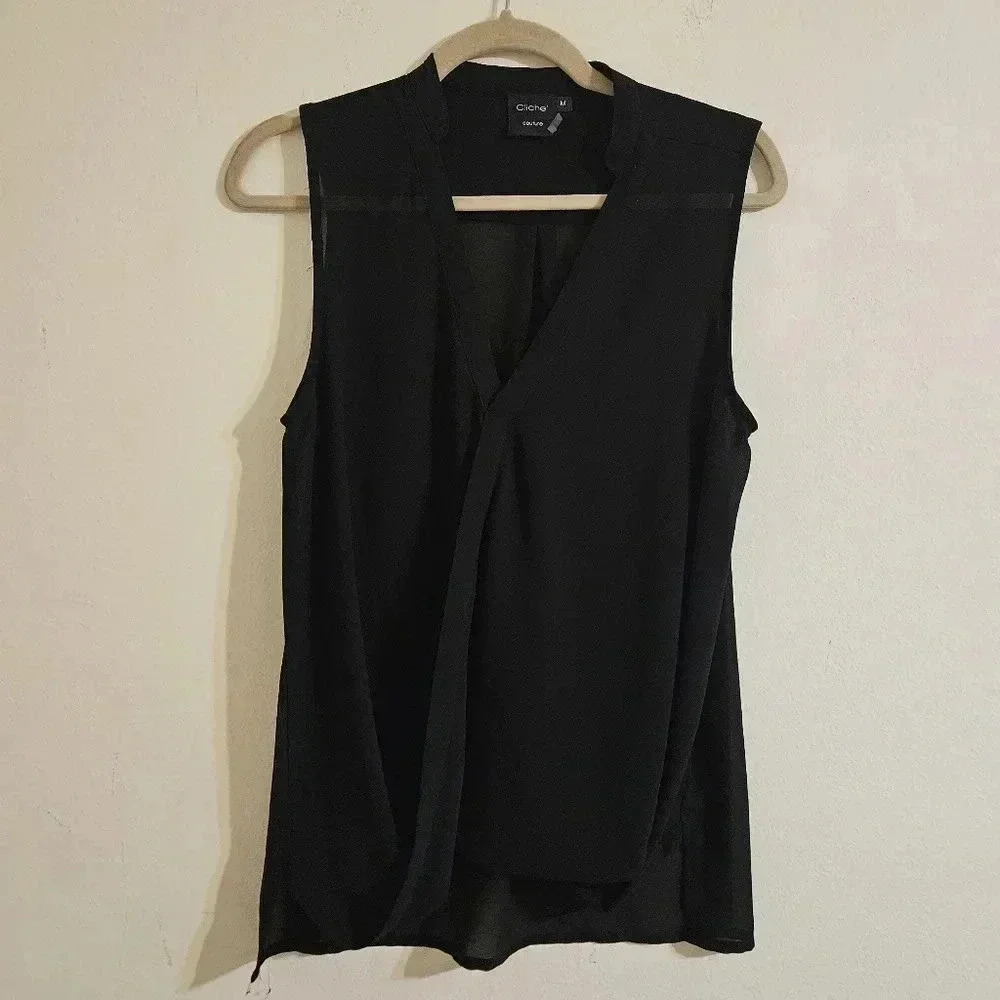 Cliche Couture Chiffon Blouse